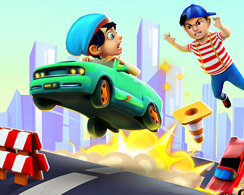 Mini Car Runner   Meme Games