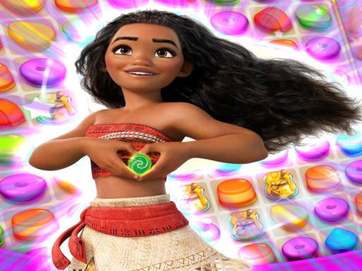 Moana Match-3-Puzzle