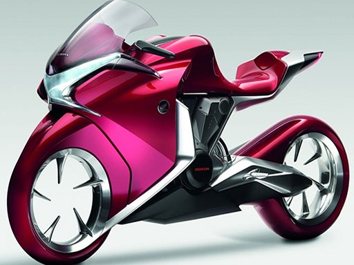 Motorrad-Puzzle-Herausforderung