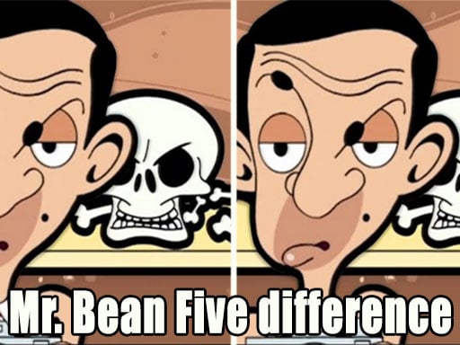 Desafío de las cinco diferencias de Mr Bean