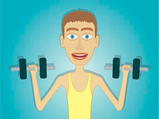 Muscle Clicker: Gym game