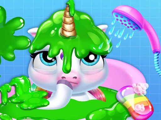 My Baby Unicorn Virtual Pony Pet - Y8 Games