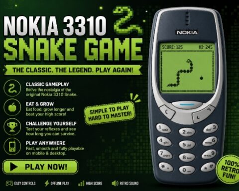 Nokia 3310 Snack Game
