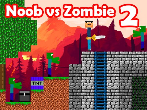 Noob vs Zombies  Jogue Agora Online Gratuitamente - Y8.com