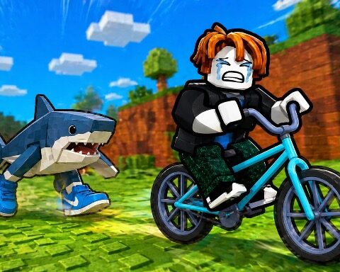 Obby Ride a Bike For Brainrots