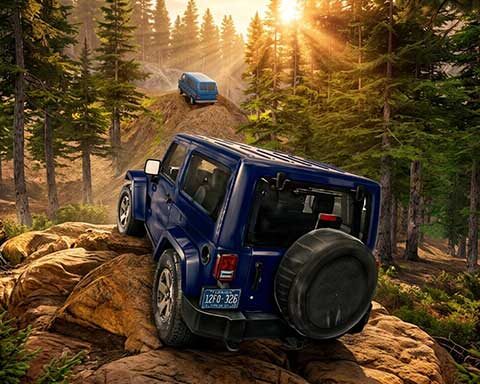 Offroad Jeep Simulation