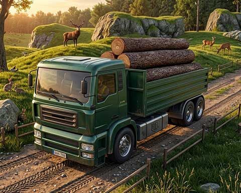 Offroad Truck Driving Game