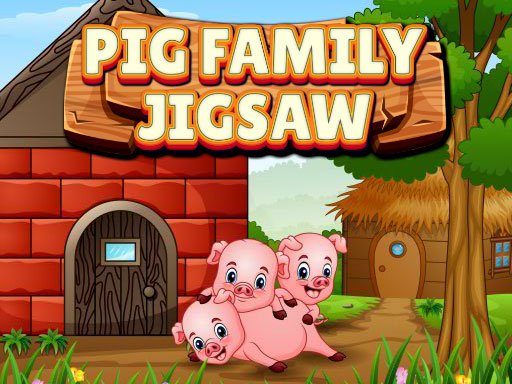 Jigsaw Keluarga Babi