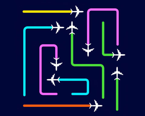 Plane Escape Puzzle