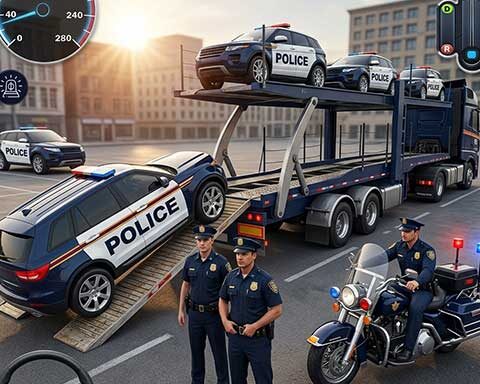 Police Transport Game