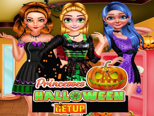 Princesses Halloween DressUp