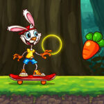 Rabbit Skater Game