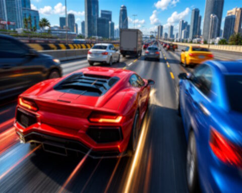 Race Through Traffic