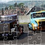 Racing Trucks Jigsaw