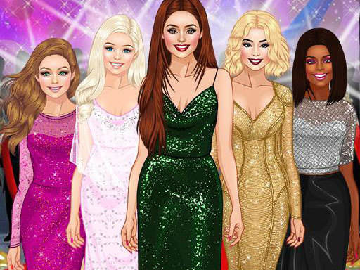 Red Carpet Dress Up Girls Game – girls