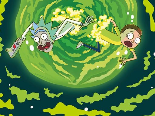 Rick und Morty versteckt