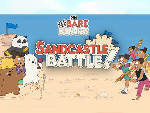 SandCastle Battle – We Bare Bears