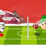 Weihnachtsmann-Winterkopffußball