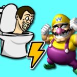 Skibidi Toilet gegen Wario