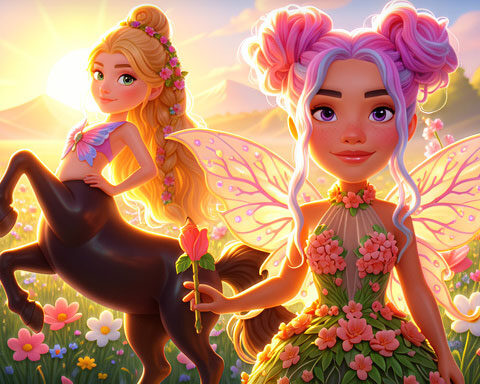 Spring Magic Enchanted Wardrobe