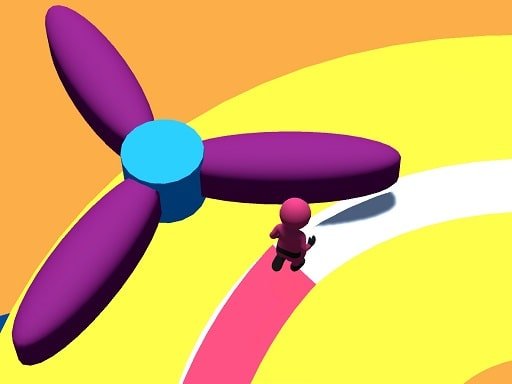 Corredor de obstáculos del juego del calamar