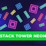 Stack Tower Neon: รักษาสมดุลของบล็อก