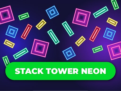 Stack Tower Neon: Jaga Keseimbangan Balok
