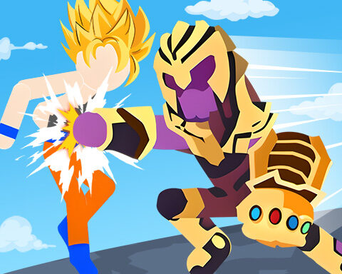 Stickman Warriors Superhero Fight