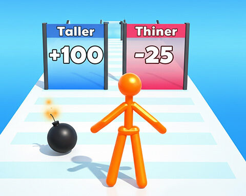Tall Man Runner Game