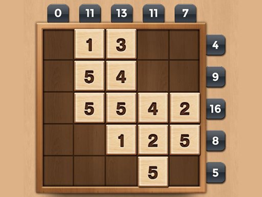 TENX – Wooden Number Puzzle Game