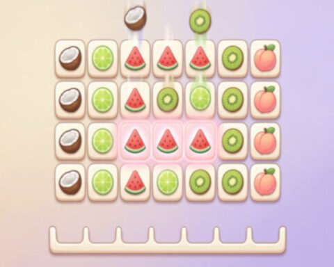 Tiles: Collect 3 fruits
