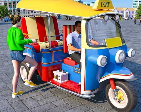 Tuk Tuk Auto Rikshaw
