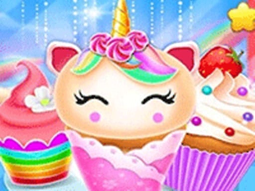 Unicorn Mermaid Cupcake Cooking Design – Creative