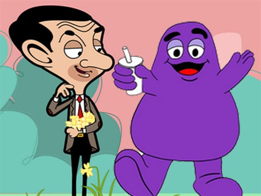 Amikor Mr. Bean találkozik Grimace-szal