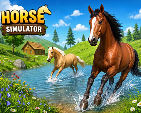 Wild Horse Simulator Racing Games