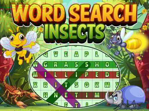 Word Search Insects