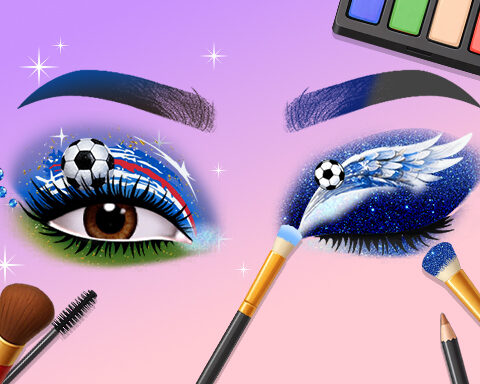 World Cup Eye Art