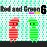 Red and Green Color Rain