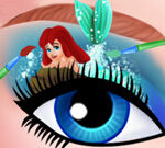 Barbie künstlerisches Augen-Make-up