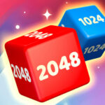 Chain Cube 2048: เกมผสานสามมิติ