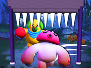 Monster Halloween Menyeberang Jalan