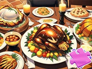 Puzzle Jigsaw: Makan Malam Thanksgiving
