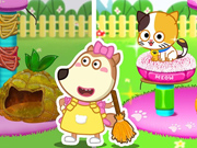 Gyerekek takarítóudvara