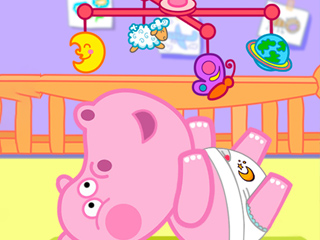 การดูแลฮิปโปตัวน้อย