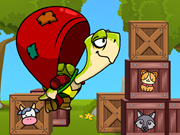 Rescate de animales héroe tortuga